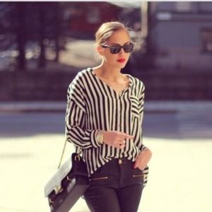 Never worn foreign exchange chiffon top