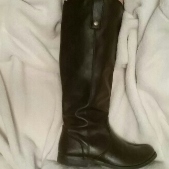 Chocolate old Navy Riding boots 6