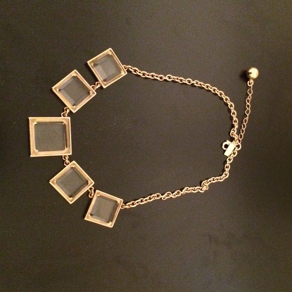 Kate Spade Clear Acrylic Necklace