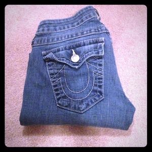 Women's true religion jeans billy straight