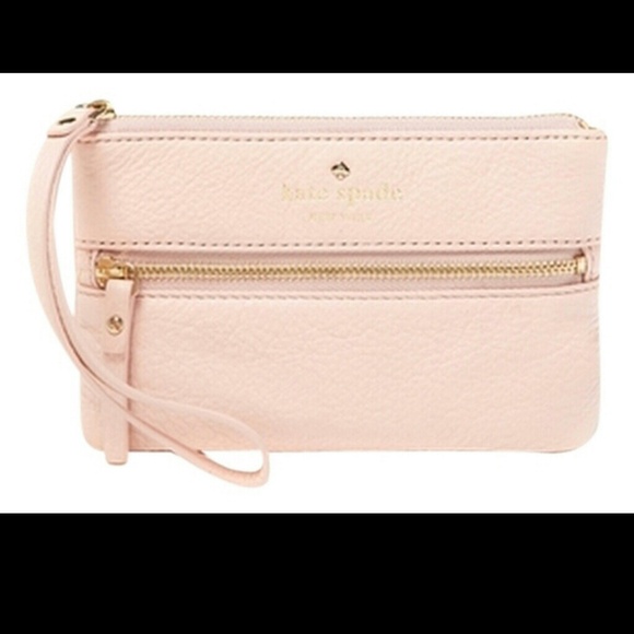 Blush Kate Spade Wristlet
