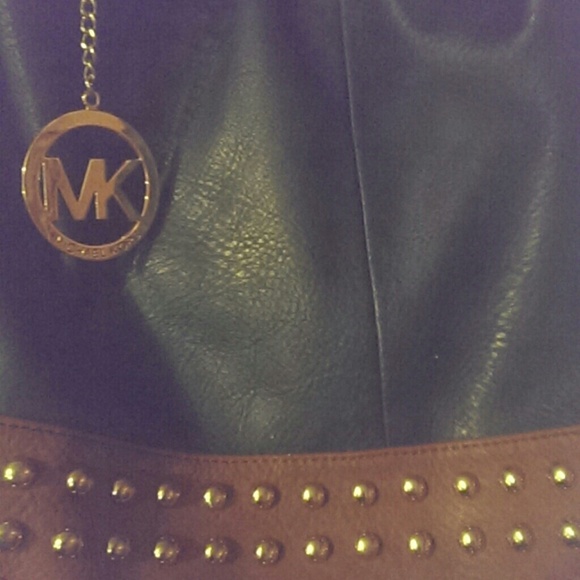 Blue & brown Studded Mk Purse still up for grabs - Picture 2 of 4