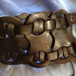 FLASH SALE💜💄Black detailed real leather belt