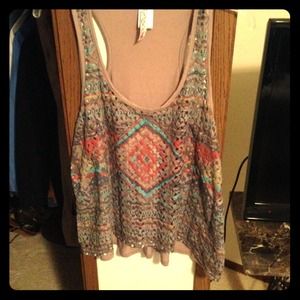 Bohemian Racerback Tank