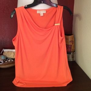 Michael Kors Orange Blouse