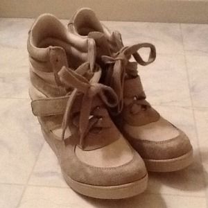 Tan Sneeker Wedge from Target
