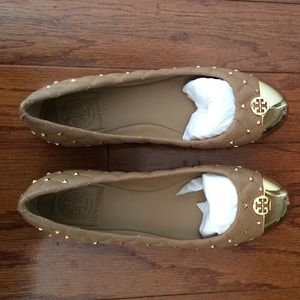 Authentic tory burch kaitlin ballet studded flats