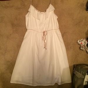 American eagle white dress