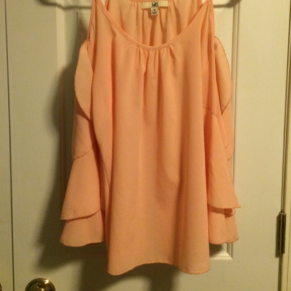 🌺Los Angeles ruffle sleeve top🌺 - Picture 2 of 4