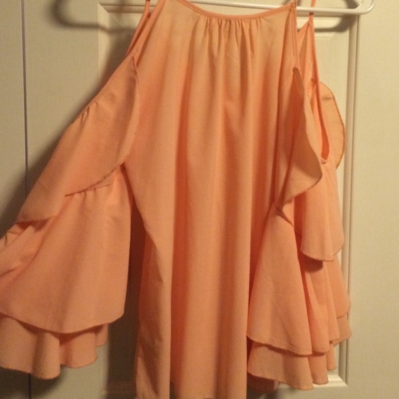 🌺Los Angeles ruffle sleeve top🌺 - Picture 3 of 4