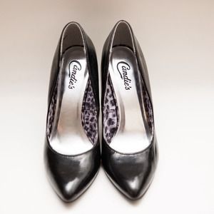 Black Patent Pumps