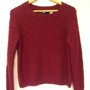 Elbow Patches Knitted Sweater