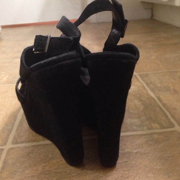Jeffery Campbell Mariel Wedge Suede size 6 - Picture 4 of 4