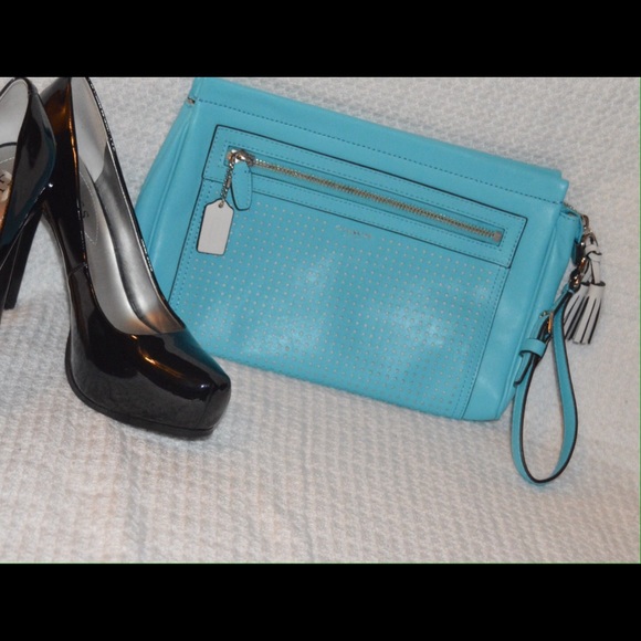 SALE Large Legacy Perforated Clutch