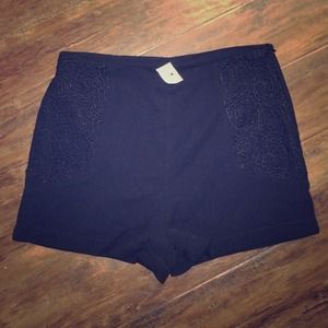 High waisted shorts
