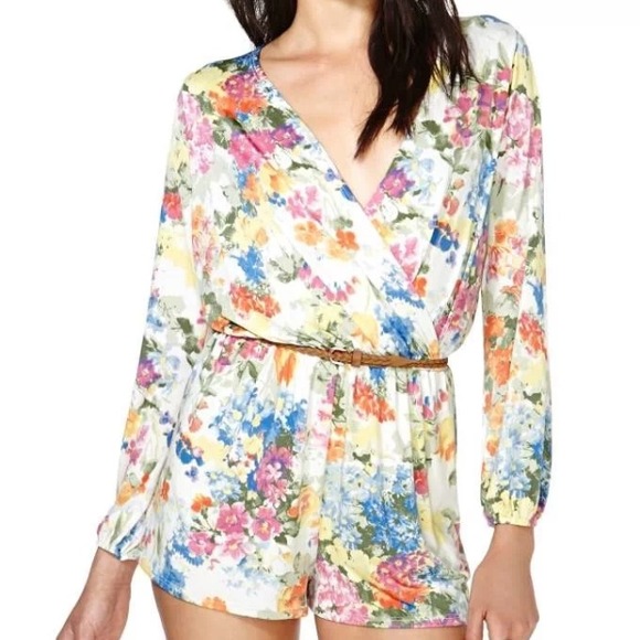 Nastygal Floral Romper