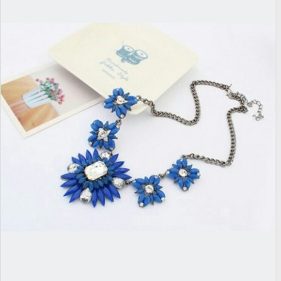 SOLDBUNDLECobalt Blue Necklace - Picture 2 of 3