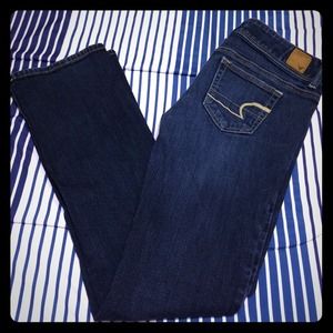 America Eagle Stretch Slim Boot Jeans