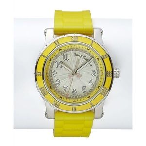 Juicy couture jelly watch with swarovski crystal