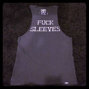 F&ck Sleeves Muscle Tee
