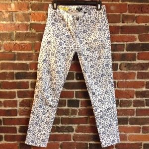 J. Crew Printed Toothpick Jean