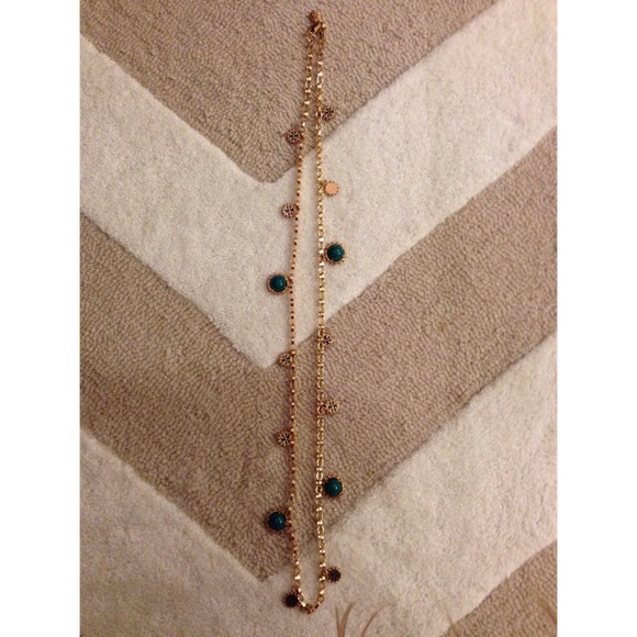 Tory Burch Winslow Rosary necklace and earring!