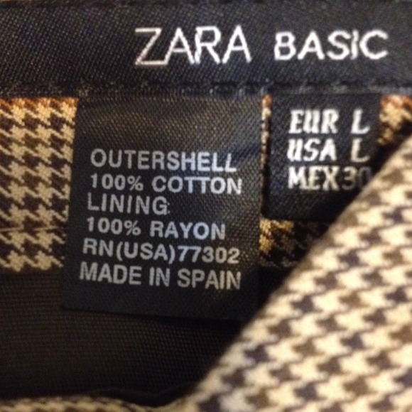 ZARA A-line Cut Skirt