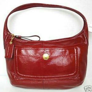 FOR kpriceposh...Red COACH hobo bag!!!!