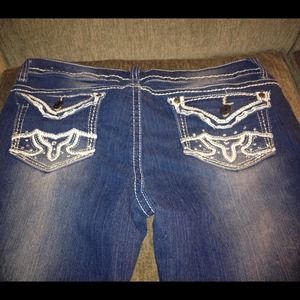 Dark Denim Crop Jeans