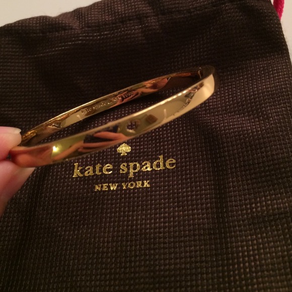 Kate Spade Gold Hinge Bangle