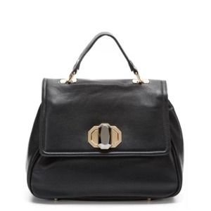 Deux Lux Rumi Lady Satchel Black New