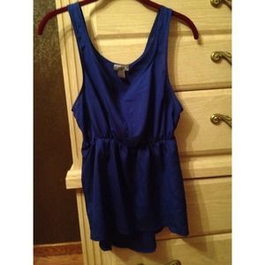 Gorgeous Blue Top size S