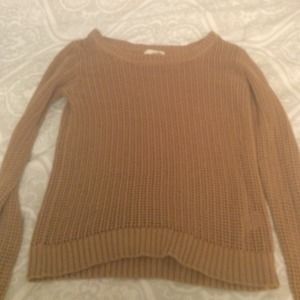 Brown sweater