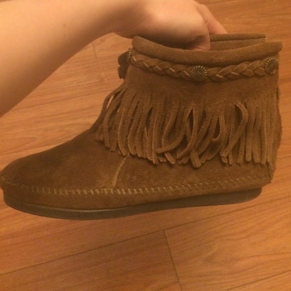 Minne tonka moccasin booties