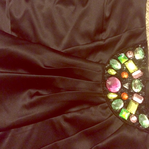 Black formal dress