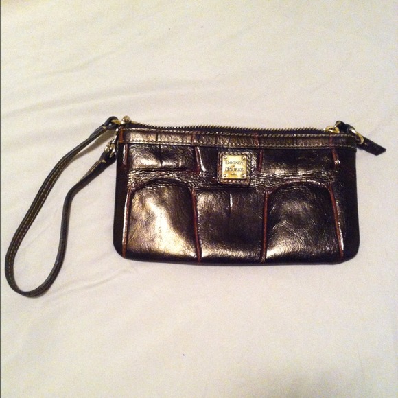 Dooney & Burke Leather Wristlet