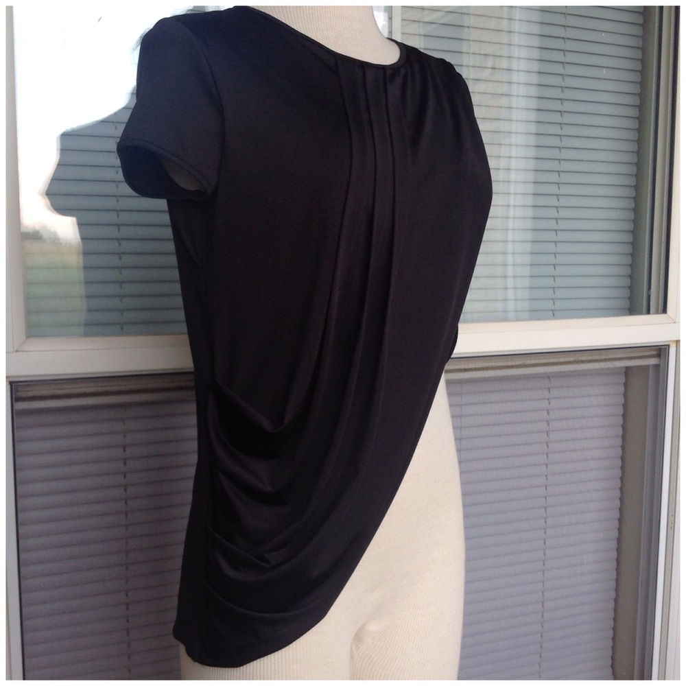 SOLD💥 Asymmetric jersey T-shirt - Picture 5 of 6