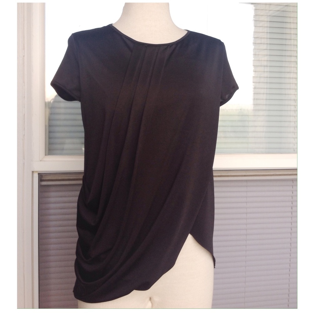 SOLD💥 Asymmetric jersey T-shirt - Picture 6 of 6