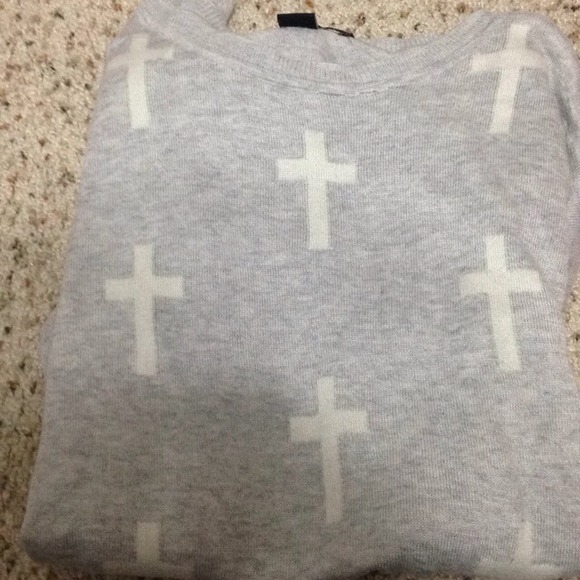 Forever 21 Cross Sweater