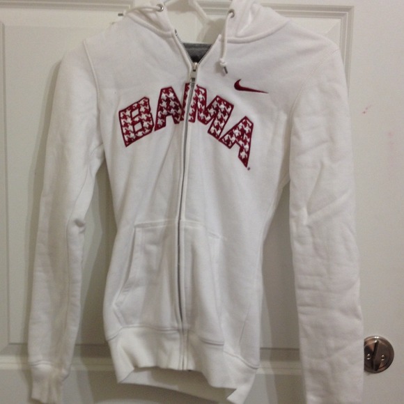 Fleece Nike Zip Up- Alabama