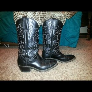 Men's Durango black cowboy boots