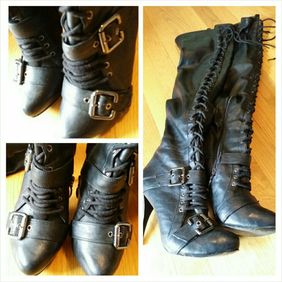 Thigh high boots