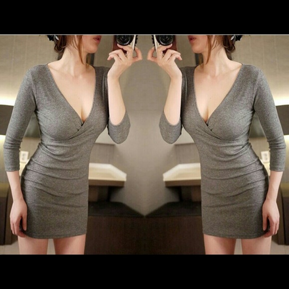 Sexy 3/4 Bodycon Dress