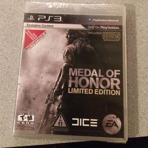 Playstation 3 Medal of Honor  limited edition.....