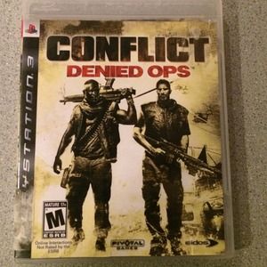 Ps3 Conflict  Denied Ops used