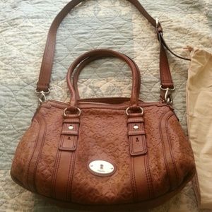 Genuine Fossil Maddox  satchel