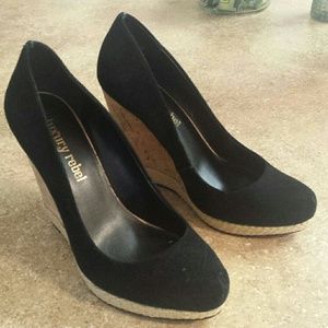 Luxury Rebel Wedges. Great condition.