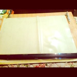 Architecture drafting board with parallel rule