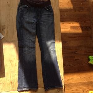 Mimi maternity blue jeans