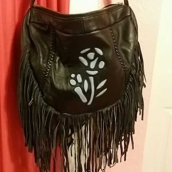 Fringed bag